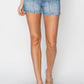 Risen High Rise Front Seam Detail Shorts