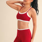 Layered Bra Top Cherry