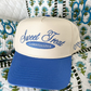 Sweet Treat Connoisseur - Periwinkle Vintage Trucker Hat