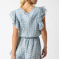 Elia Ruffled Romper