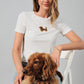 Sam White Dog Tee