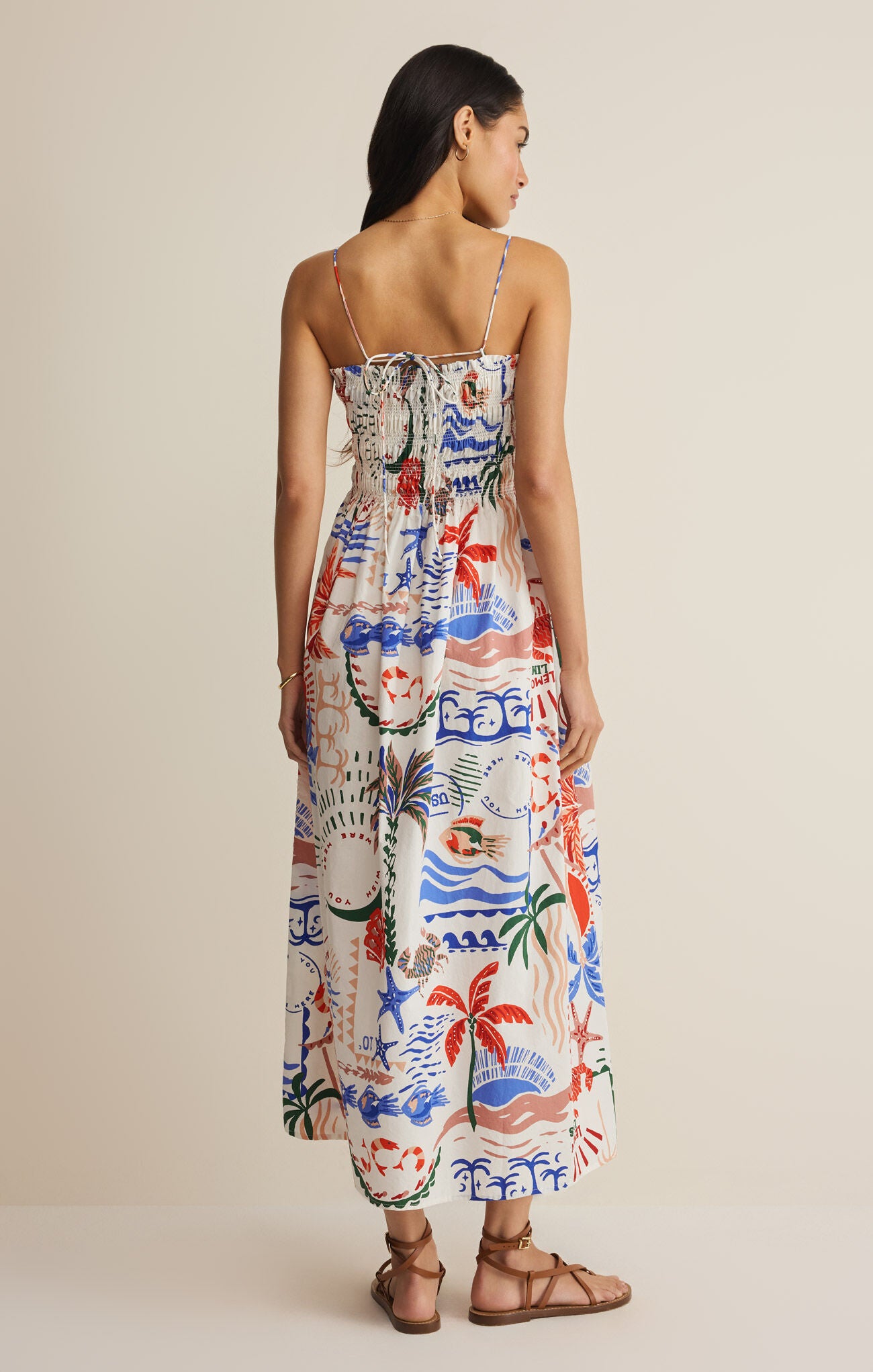 Z SUPPLY Cornelia Getaway Midi Dress