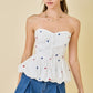 Daniella Star Bubble Top