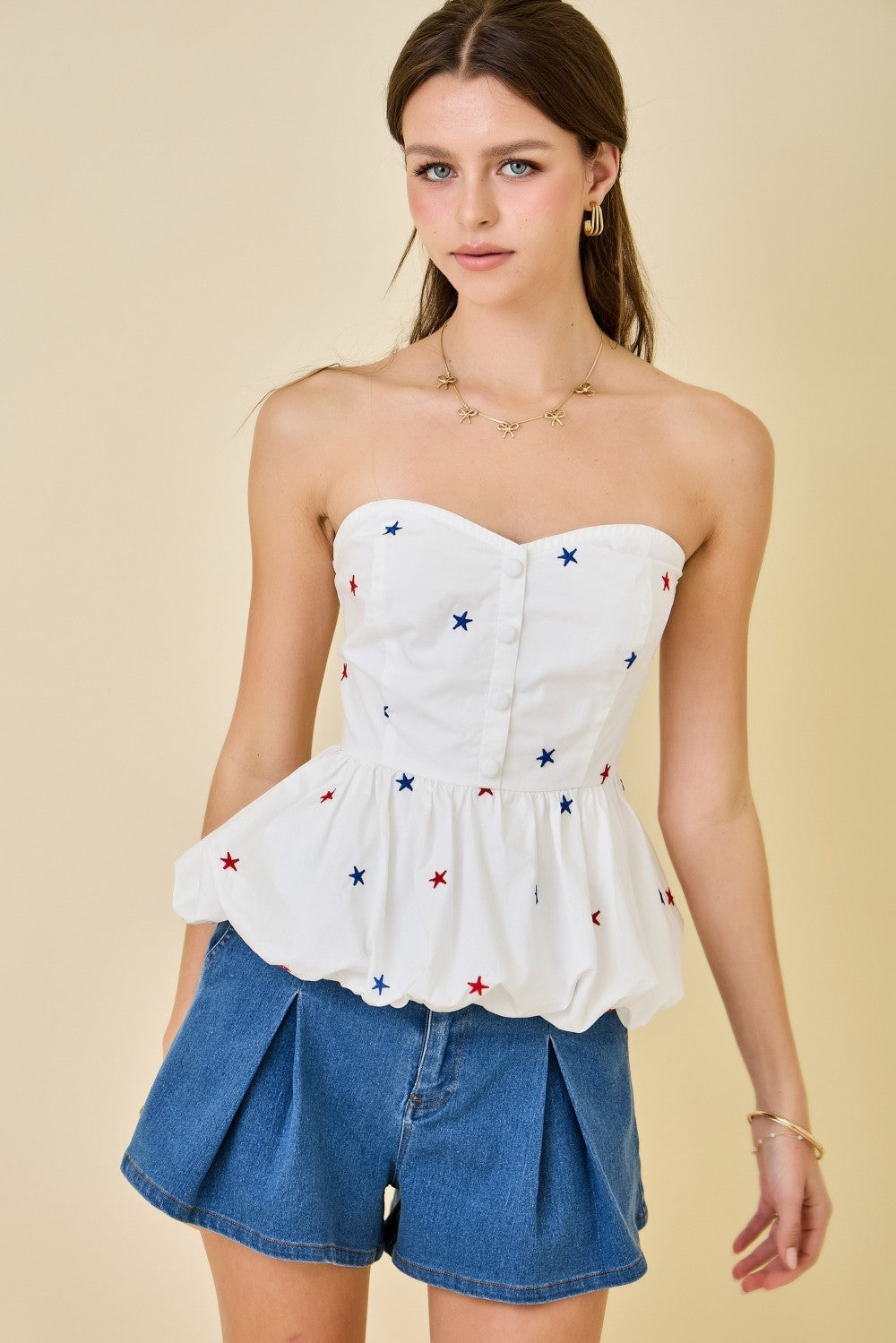 Daniella Star Bubble Top