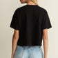 Z SUPPLY SWAY TEXTURED CROPPED TEE