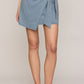 Z SUPPLY Sora Jersey denim Mini Skirt