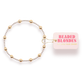 Lively Bracelet in Silver with Gold Standard 6.75 inch
