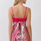 Terry Fuchsia Top