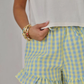 Lemon Drop Ruffle Short