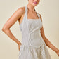 Dakota Brown Multi Romper