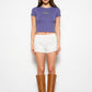 Paula navy tee