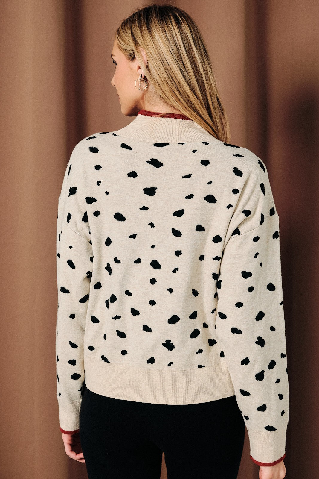Sarah Dalmatian Sweater