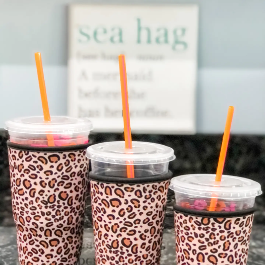 Cold Coffee Holder "Leopard" Small