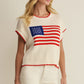 Z SUPPLY Sleeveless Patriot Sweater
