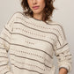 Z SUPPLY Darby Stripe Sweater Sandstone