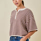 Daisy Brown Striped Top