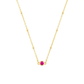 Birthstone Necklace gold