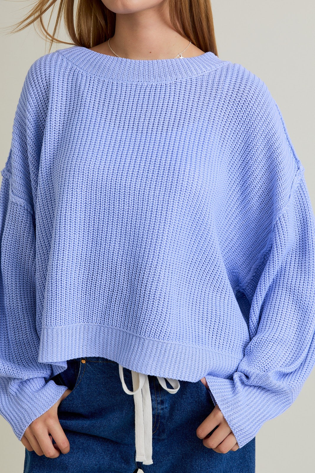 Laura Pullover Sweater Blue