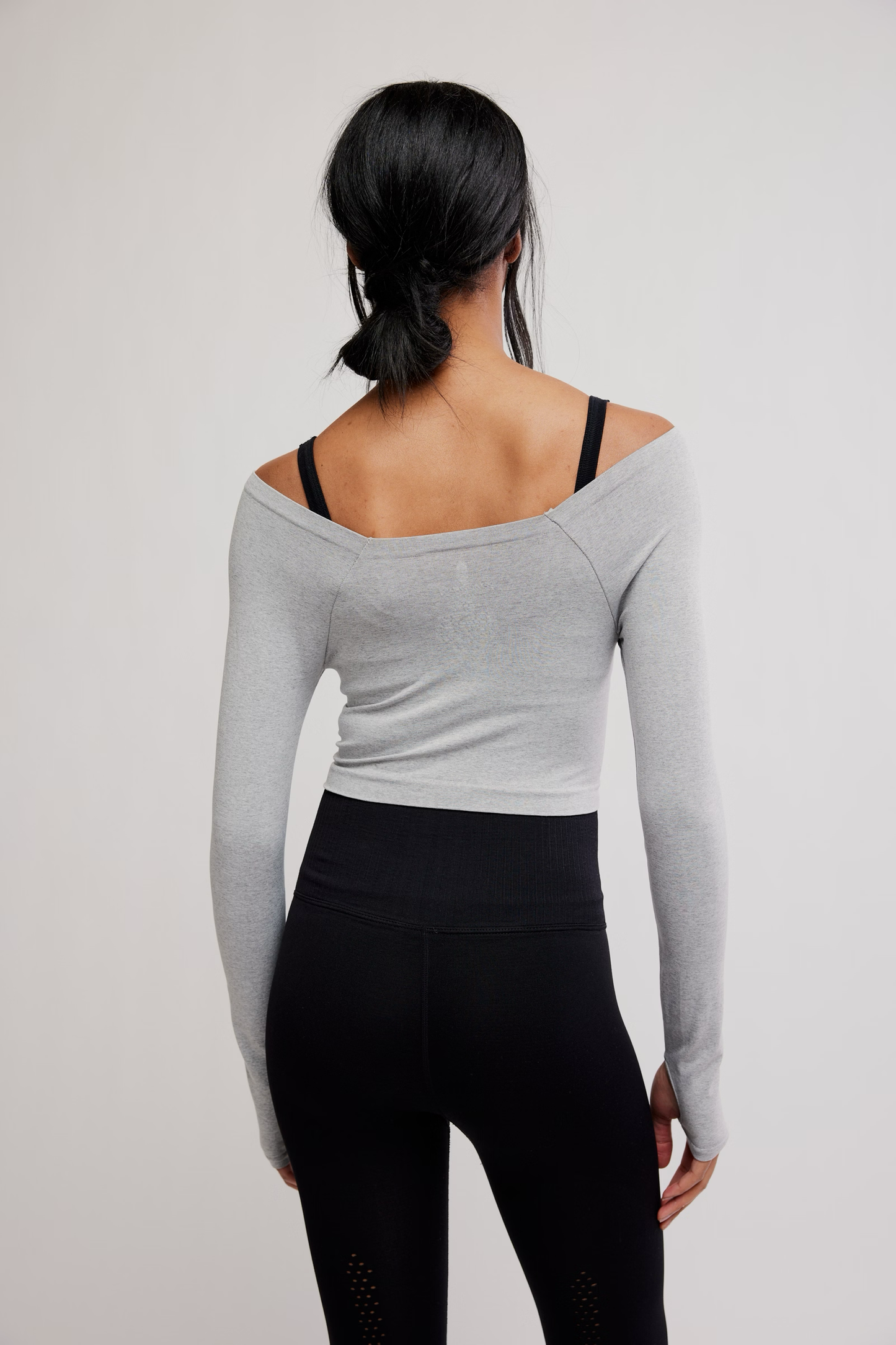 HIGH PLANK OTS LAYER / HEATHER GREY