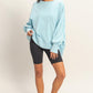 Hannah Oversized Long Sleeve Blue