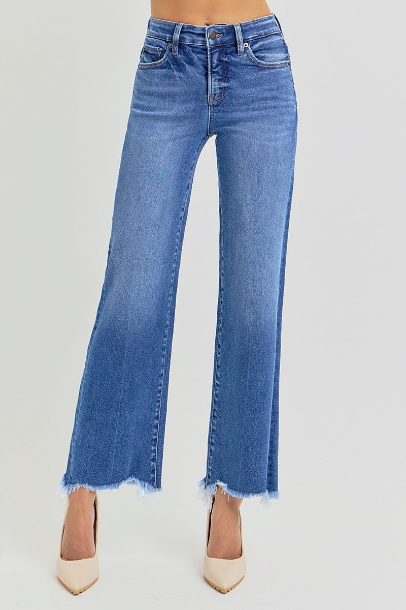 Risen high rise TUMMY CONTROL jeans