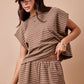 Demi Mocha and Tan Set Top