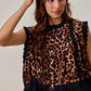 Sindy Leopard Top