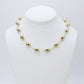 Gold magnets necklace