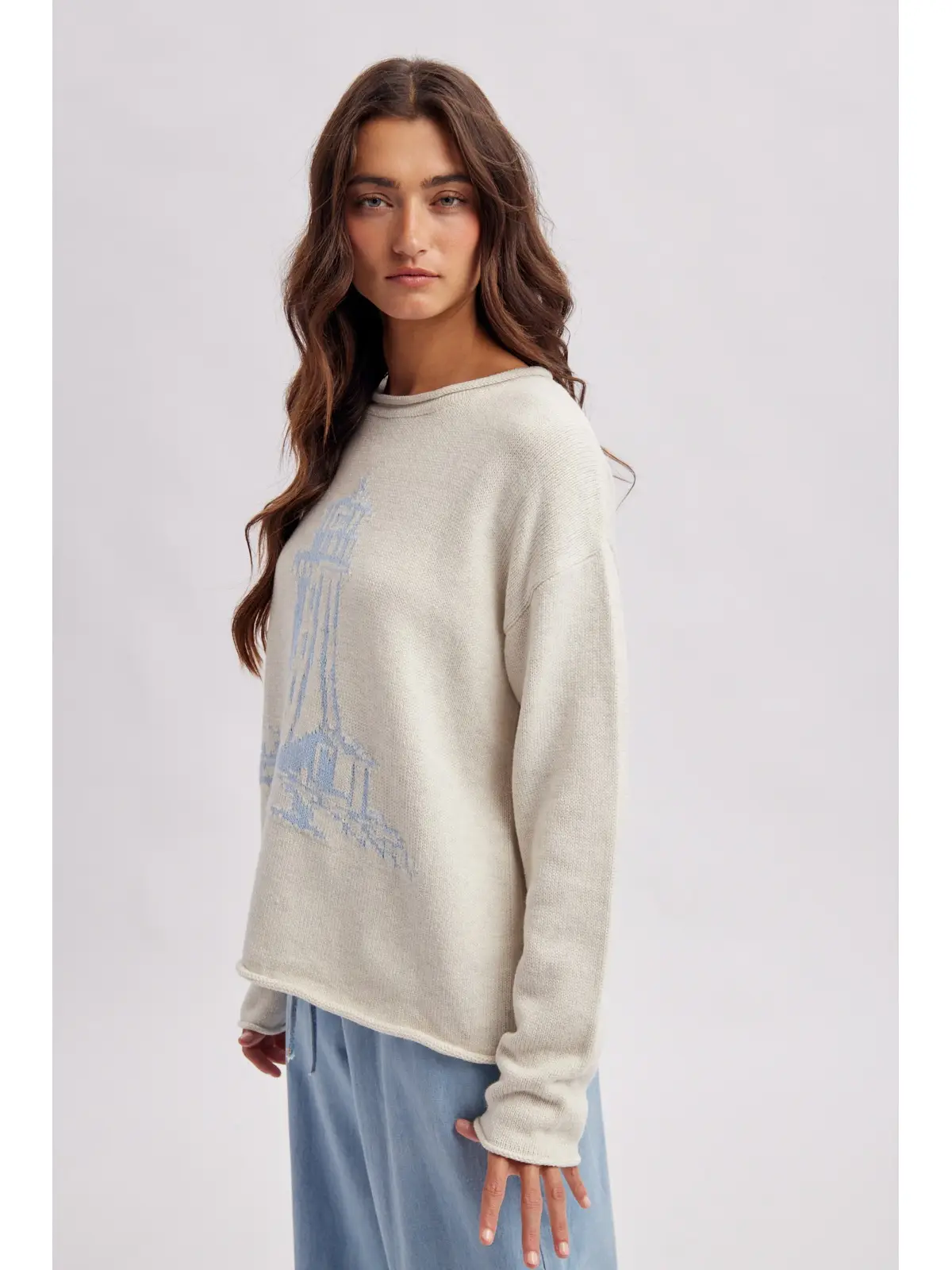 Willow Lighthouse Sweater
