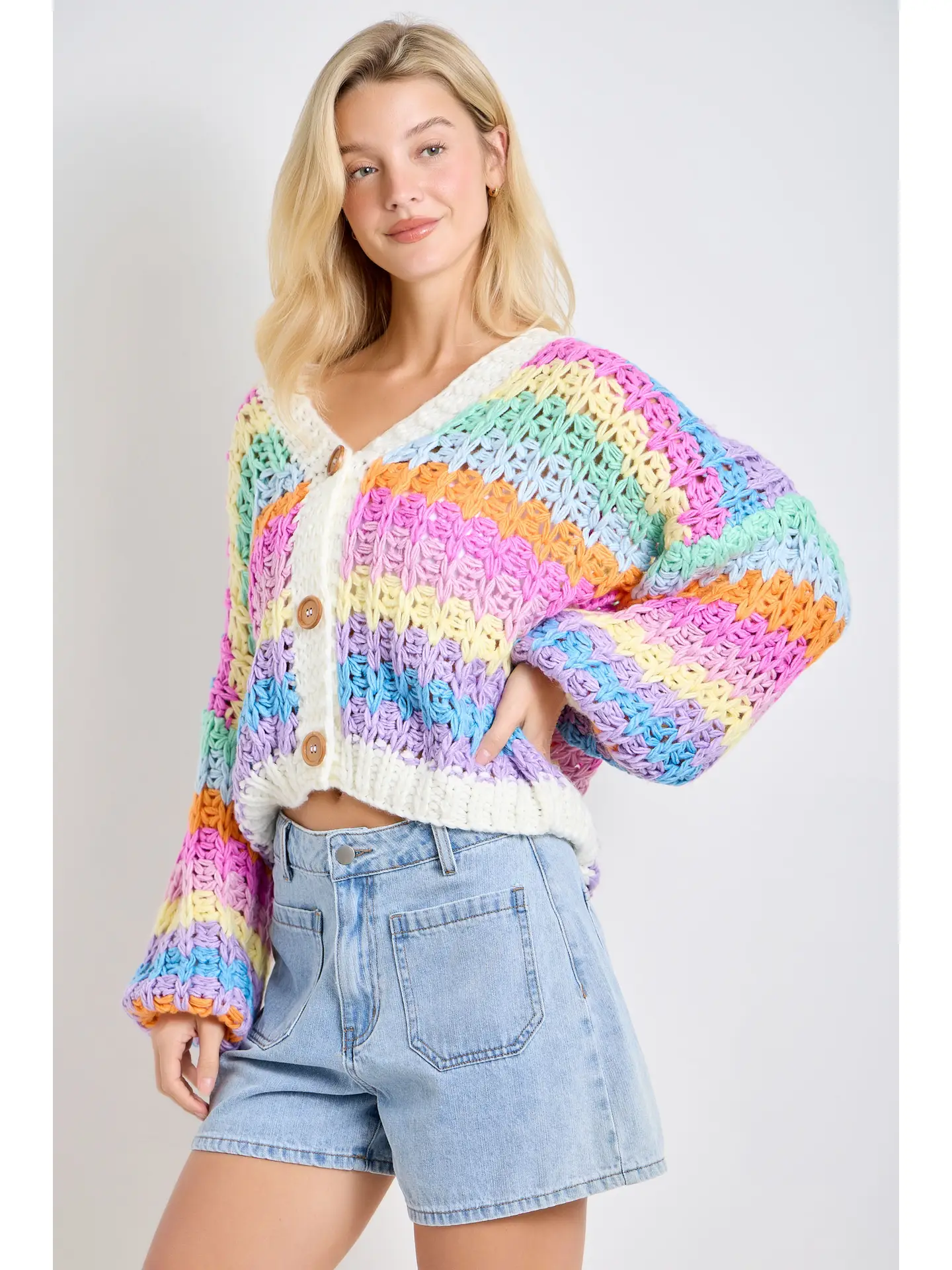 Bev Rainbow Sweater