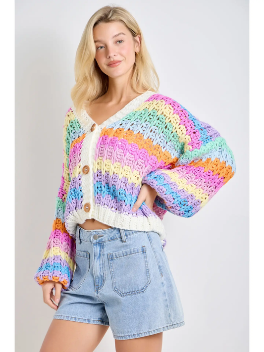 Bev Rainbow Sweater
