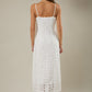 Sam White Lace Midi