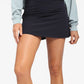 Micro-perforated Ruffle Back Active Skort