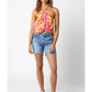 Kristy Top Pink Yellow