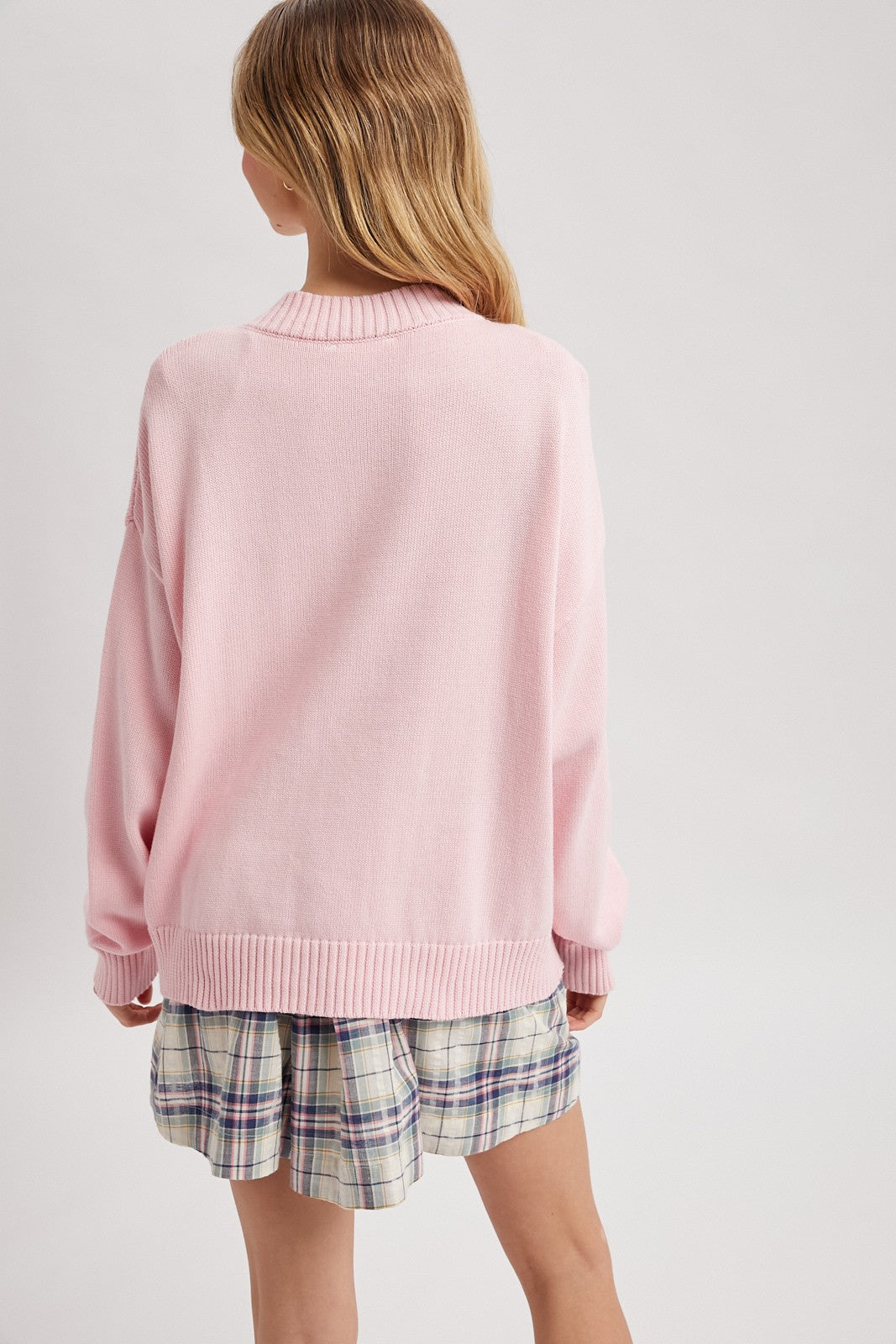Wendy Pink Cardigan