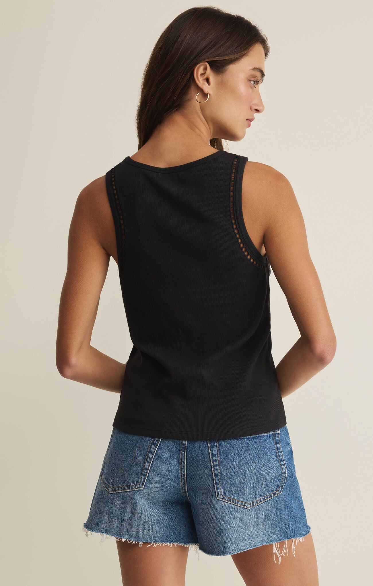 Z SUPPLY Boa Rib Tank Black