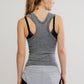 BITTERSWEET RIB ESSENTIAL / HEATHER GREY
