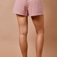 Demi Pink and Brown Set Shorts
