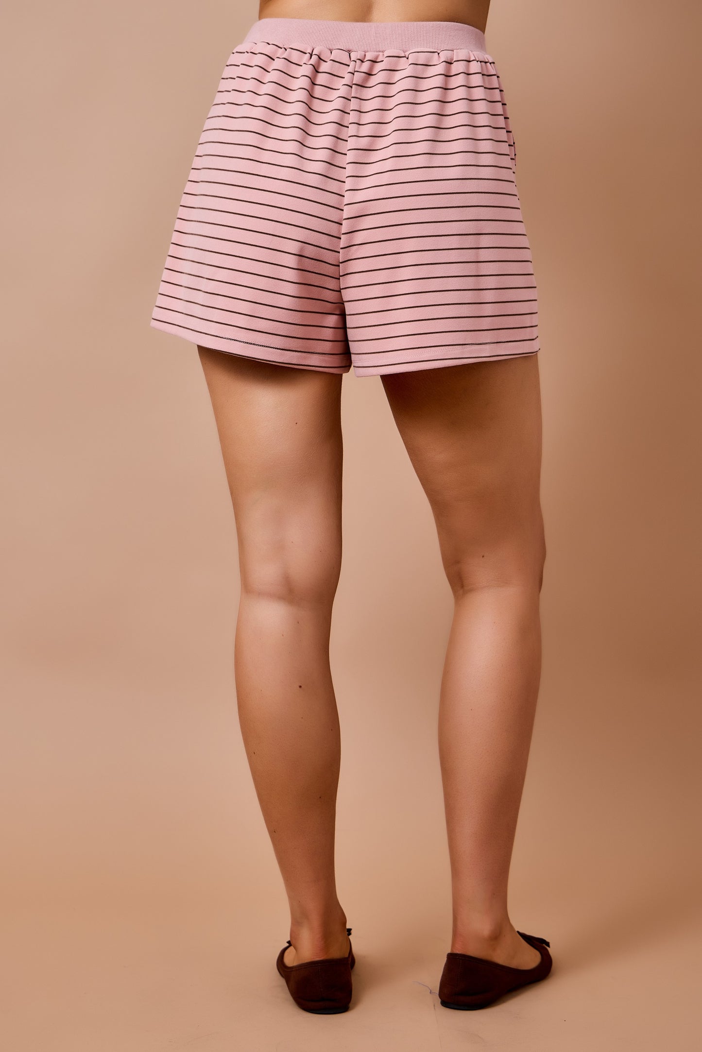 Demi Pink and Brown Set Shorts