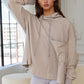 Brooke Taupe Hoodie