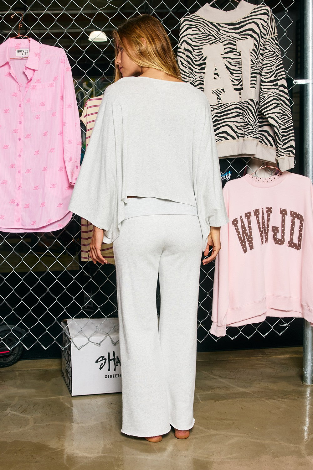 Brooklyn Grey Set Top