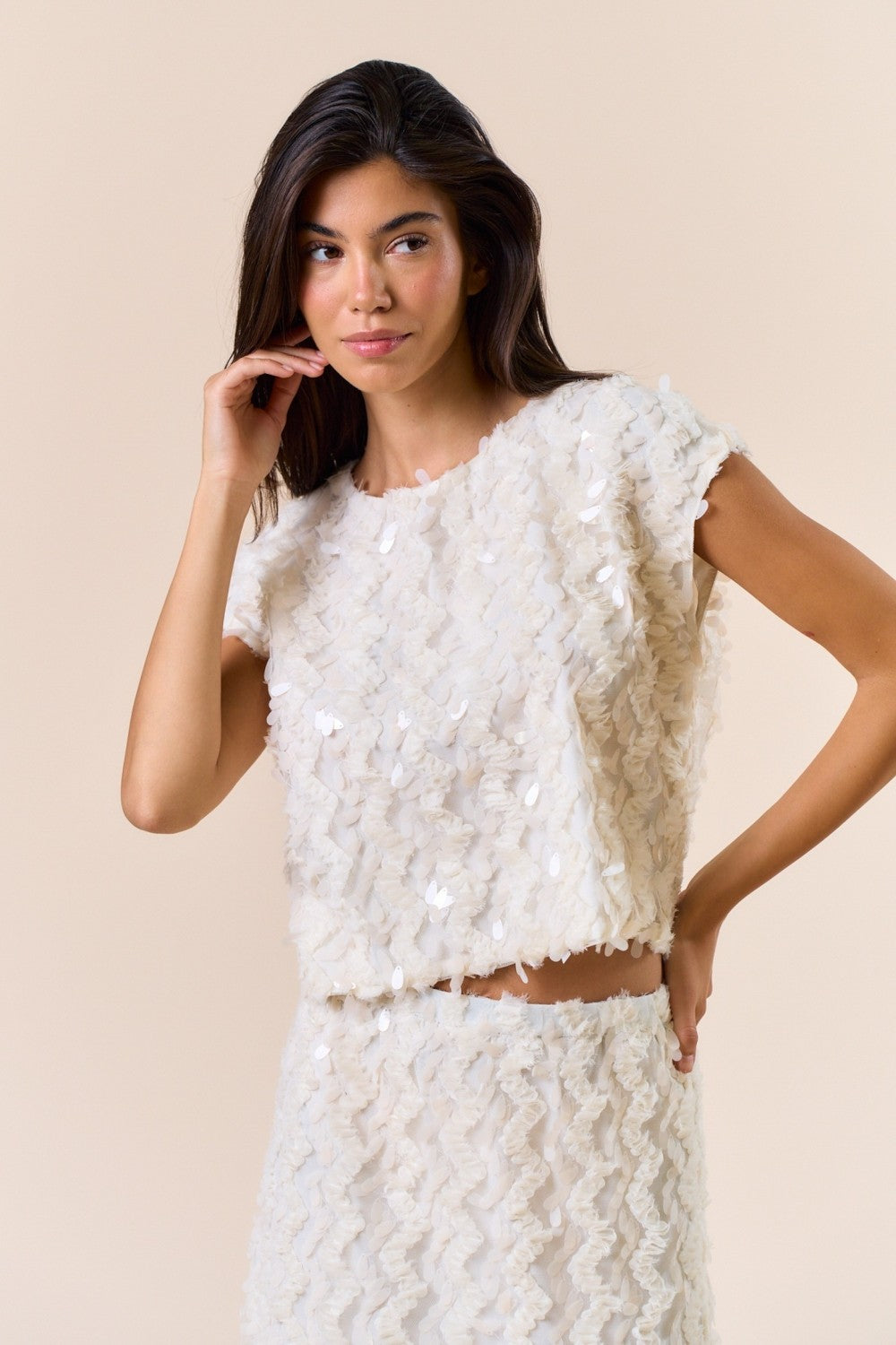 Lucky Sequin Top