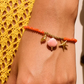 Fawn 18K Gold Non-Tarnish Shells and Star Beaded Bracelet Pink