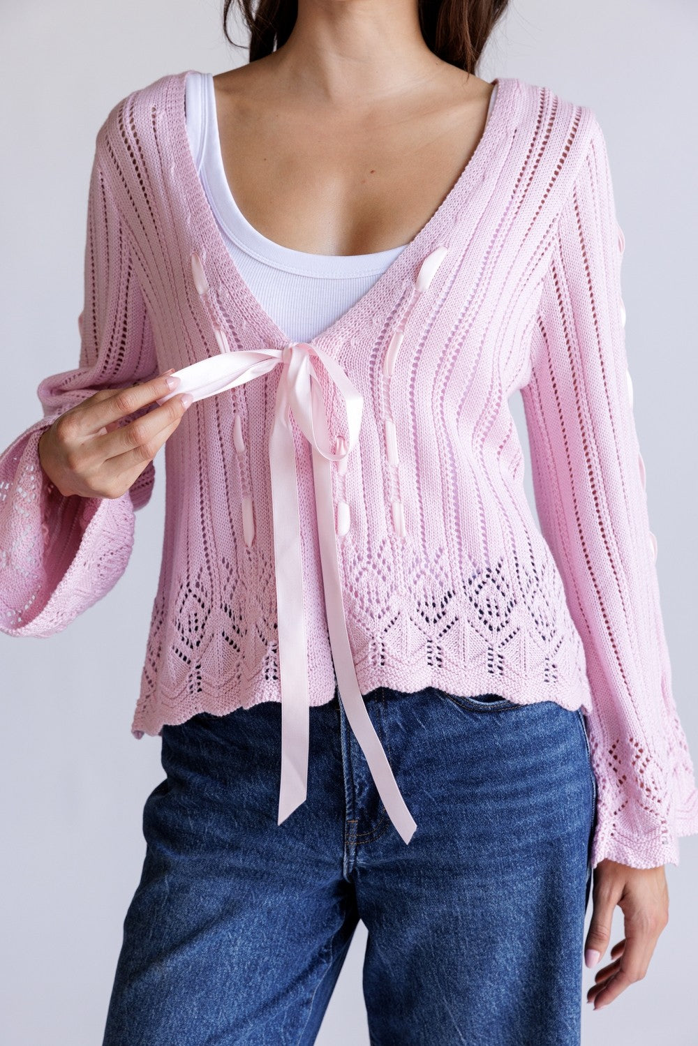 Stella Pink Cardigan