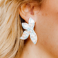 Fern Statement Earrings Mint
