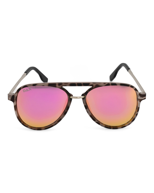 Dax Earhart hot pink sunglasses