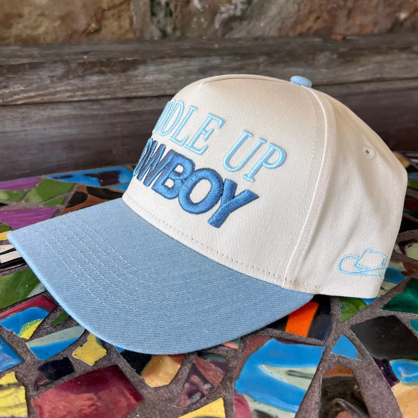 Saddle Up Cowboy Vintage Trucker Hat