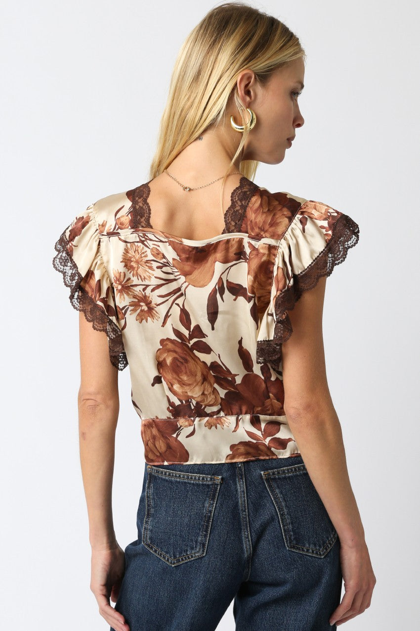 Parker Floral Lace Top