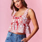 Renee printed cami