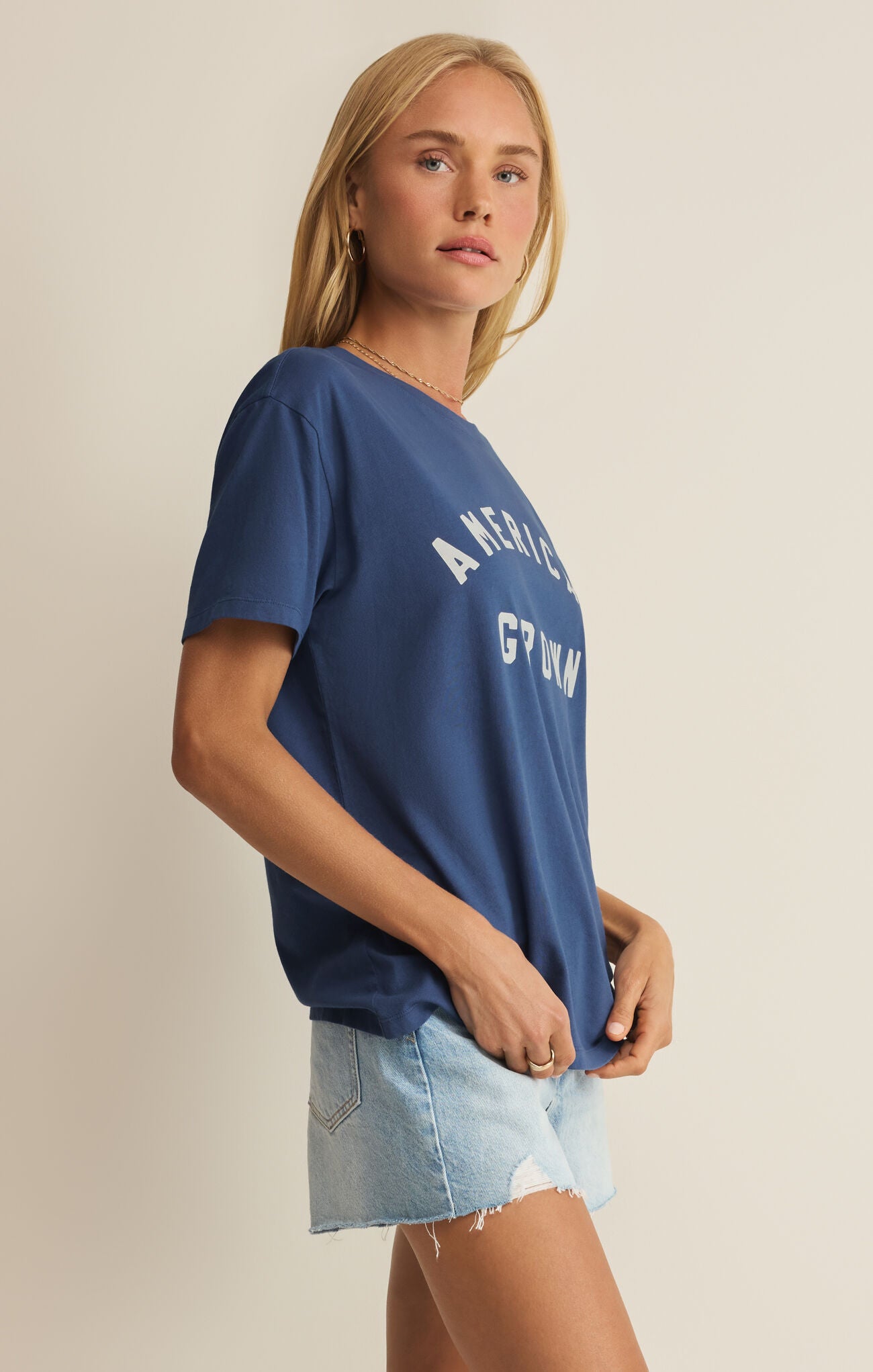 Z SUPPLY American Boyfriend Tee